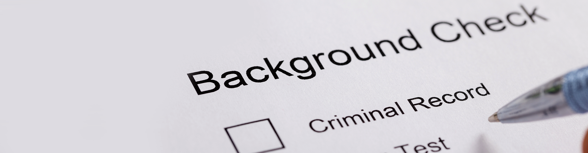 Background Check Services
